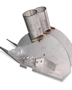 Agitator blade mixer 110 mm for square shaft